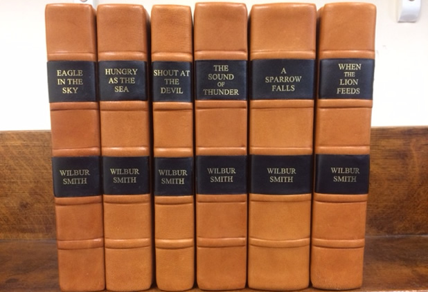WINSTON CHURWILBUR SMITH - Six of his earlier books