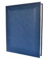 Navy Leather Photograph Album