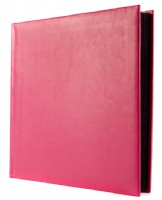 Fuschia Pink Leather Photograph Album