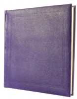 Regal Purple Leather Photograph Album