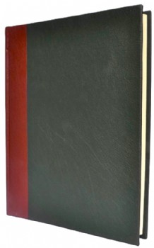 Green and Tan Leather Photograph Album