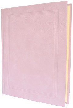 Baby Pink Leather Baby Photograph Album