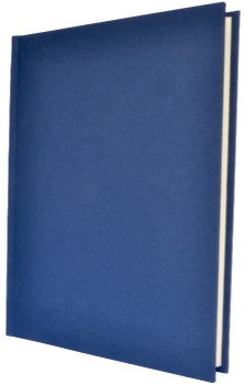 Navy Linen Photograph Album